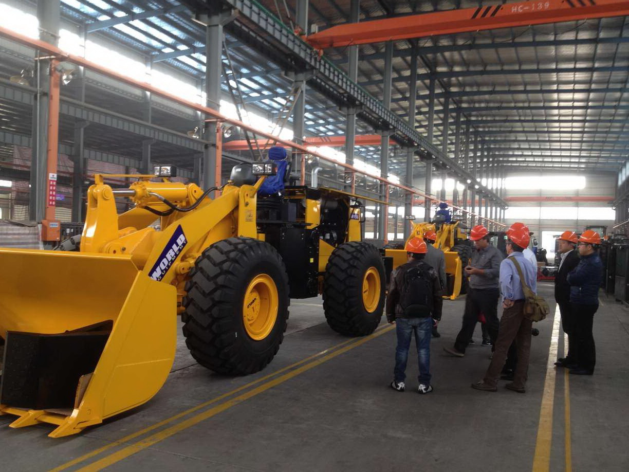 Indonesia dealer visit WORLD factory