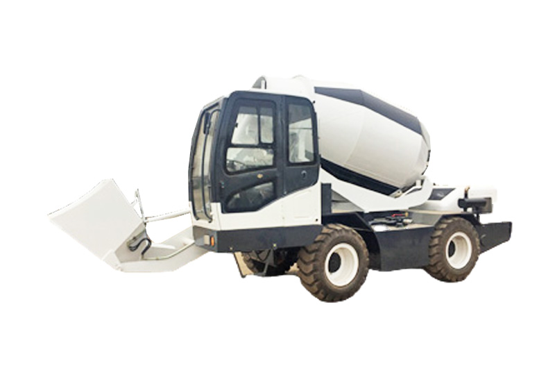 mobile concrete mixer